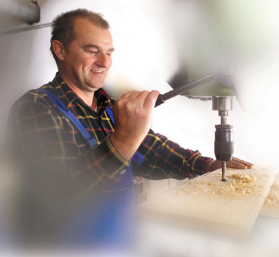traditionelle Handarbeit aus Deutschland