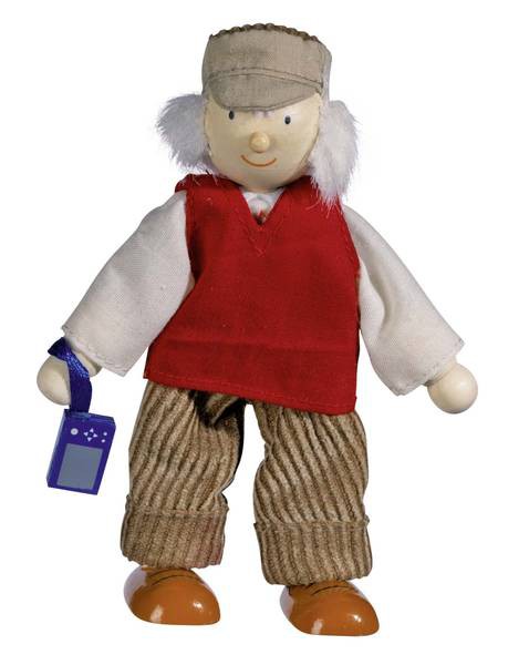 Biegepuppe Opa